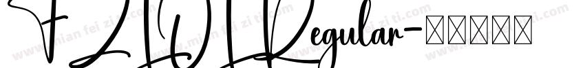 FZLOL Regular字体转换
